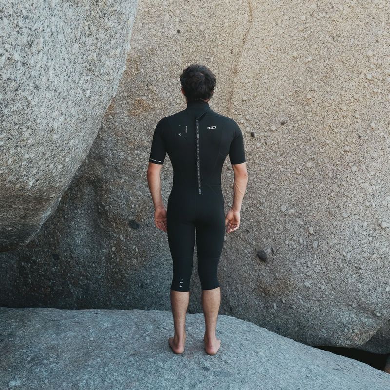 Herren Schwimm-Neoprenanzug ION Element 3/2 mm Overknee Back Zip black 6