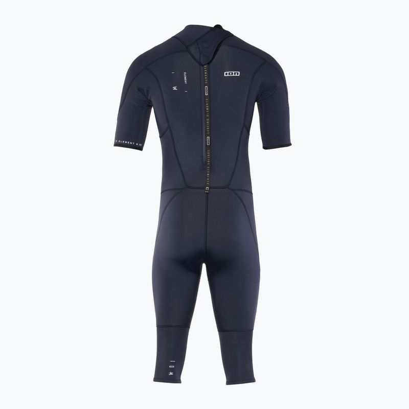 Men's ION Element 3/2 Overknee Back Zip blau nights Neoprenanzug 2