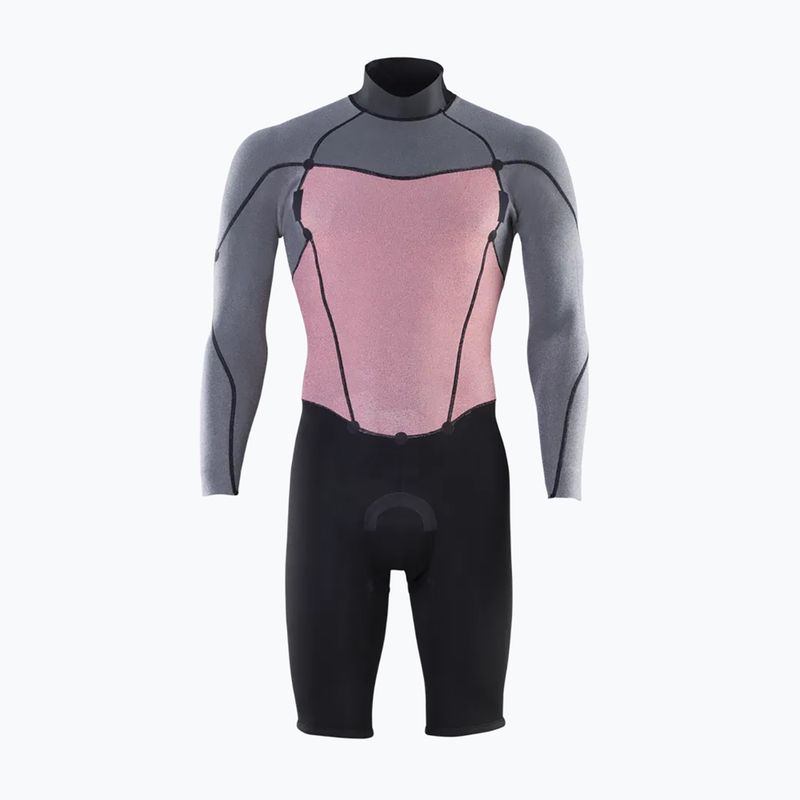 Herren Schwimm-Neoprenanzug ION Element 2/2 mm Shorty Back Zip blue nights 3