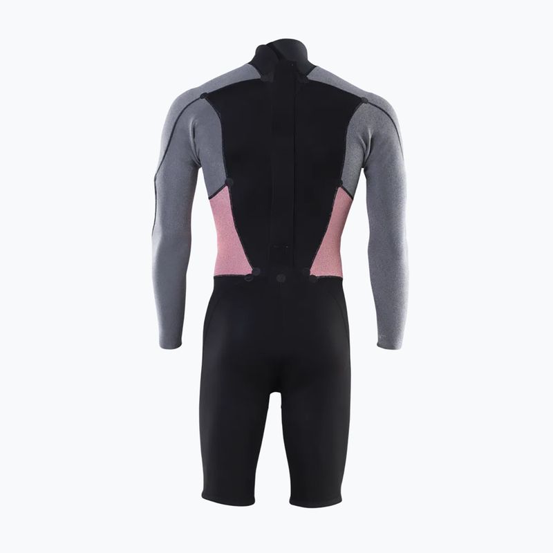 Herren Schwimm-Neoprenanzug ION Element 2/2 mm Shorty Back Zip blue nights 4