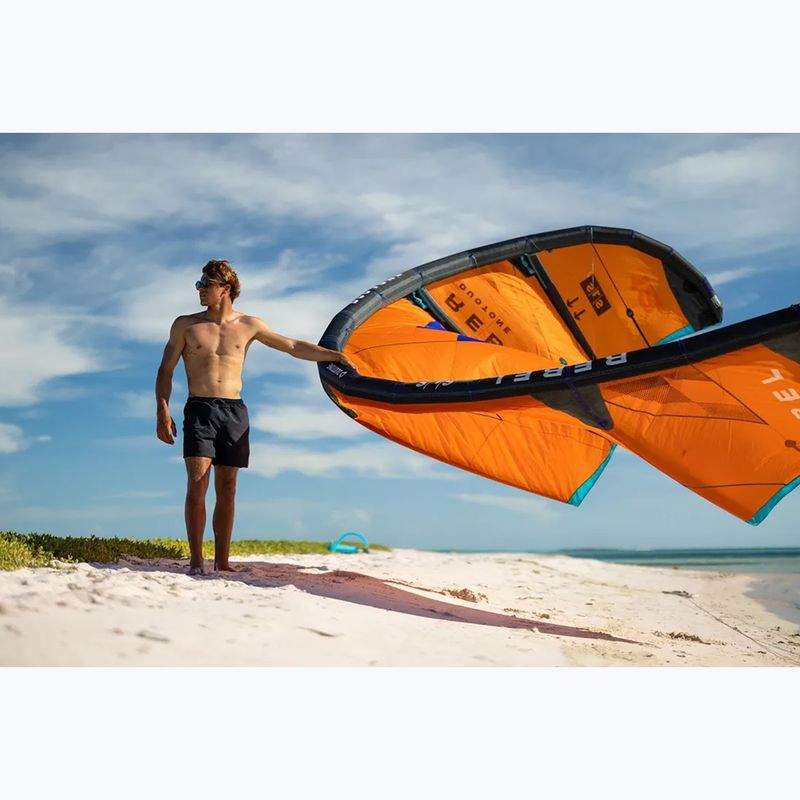 Kitesurf-Drachen DUOTONE Rebel SLS 2025 orange/blue 13