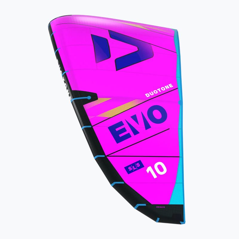 Kitesurfing-Drachen DUOTONE Evo SLS 2025 rosa/blau 3