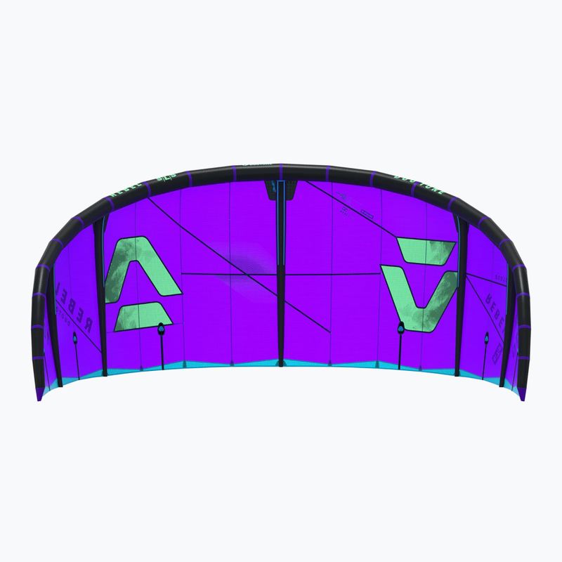 Kitesurf-Kite DUOTONE Rebel SLS 2026 purple/green 4