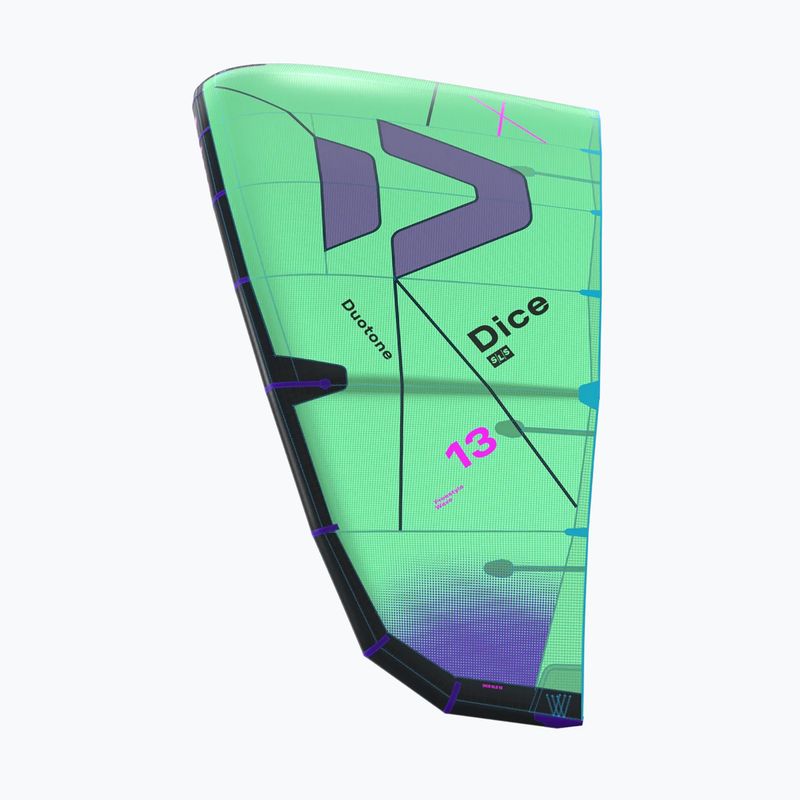 Kitesurf-Kite Duotone Dice SLS green/heron 3