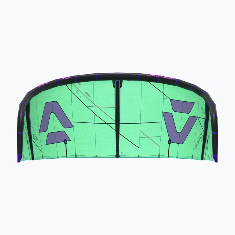 Kitesurf-Kite Duotone Dice SLS green/heron 4