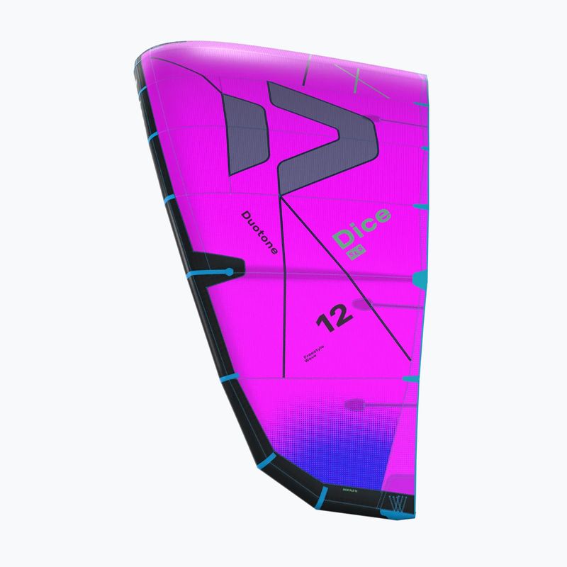 Kitesurf-Kite Duotone Dice SLS pink/dark grey 4