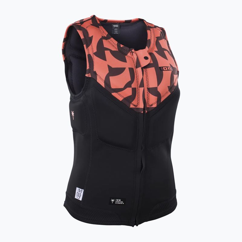Damen-Schutzweste ION Ivy Front Zip tiger coral 3