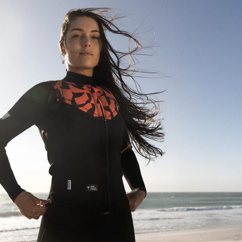Damen-Schutzweste ION Ivy Front Zip tiger coral 7