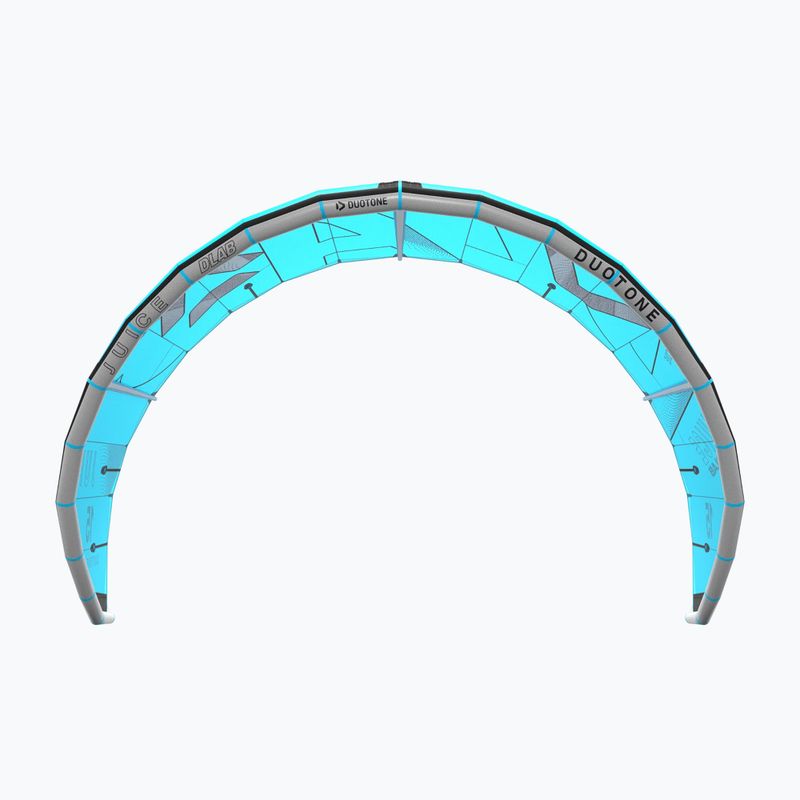 Kitesurf-Kite Duotone Juice D/LAB turquoise/grey 4