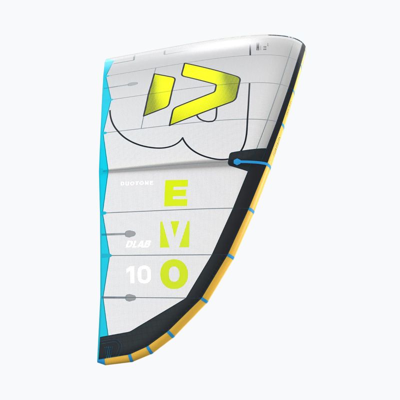 Kitesurf-Kite Duotone Evo D/LAB grey/lime 3