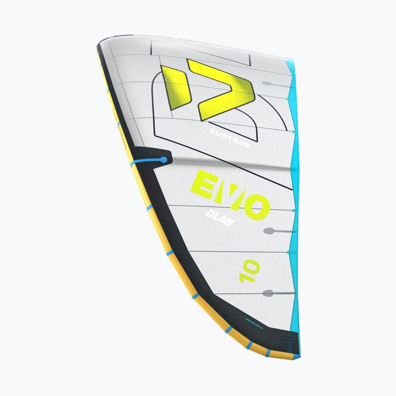 Kitesurf-Kite Duotone Evo D/LAB grey/lime 4