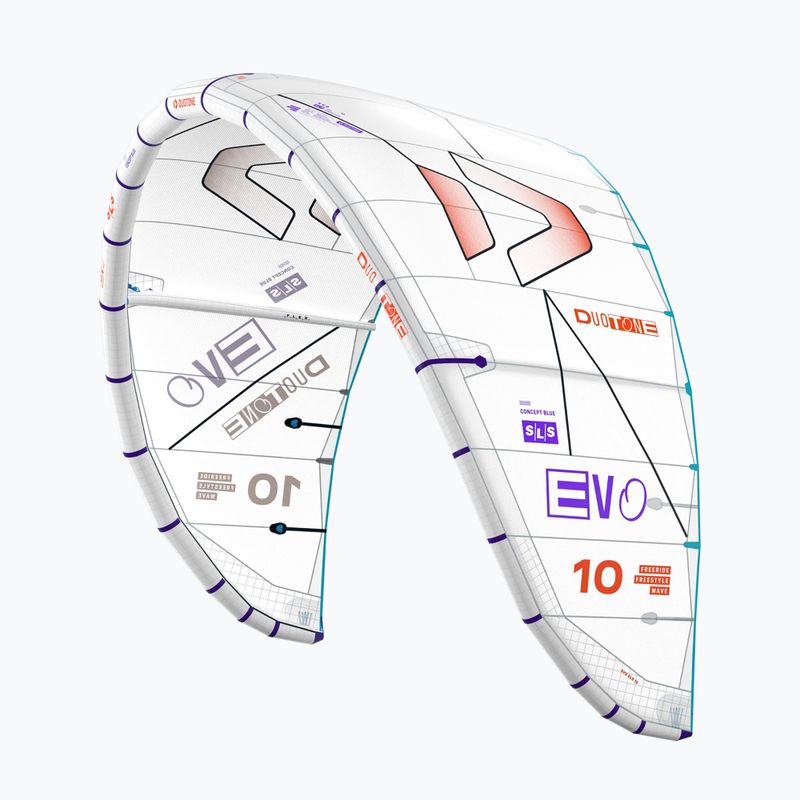 Kitesurf-Kite Duotone Evo SLS Concept Blue undyed