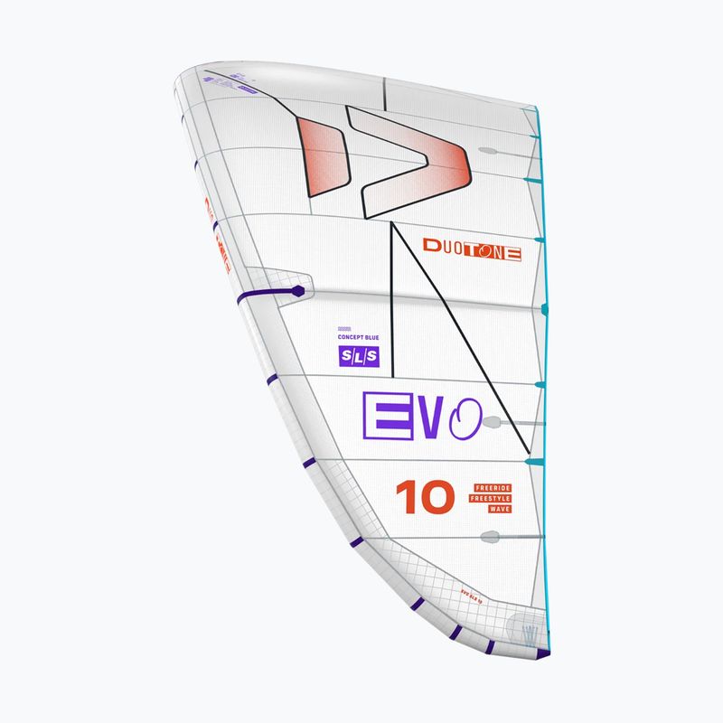 Kitesurf-Kite Duotone Evo SLS Concept Blue undyed 4
