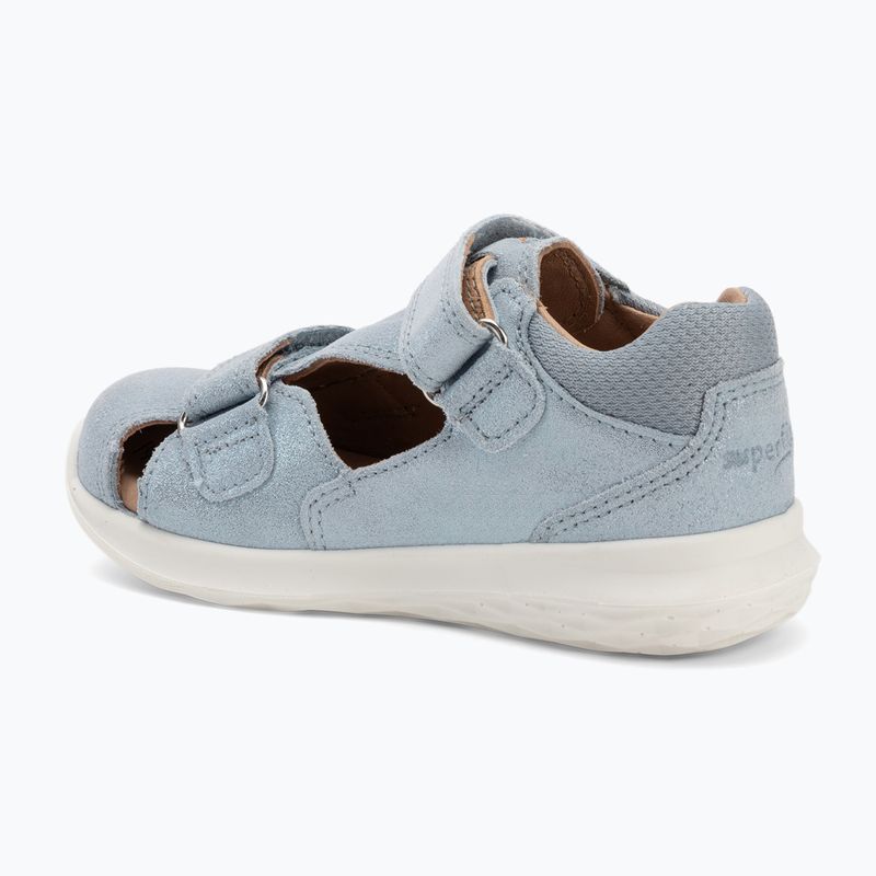 Superfit Hummel hellblau Kindersandalen 3