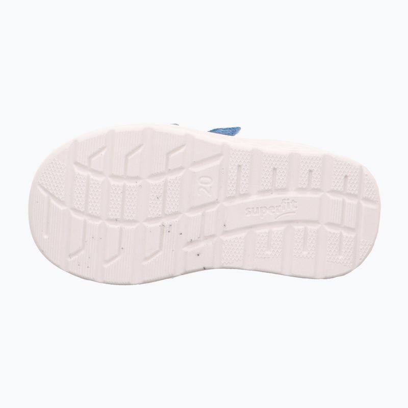 Superfit Breeze hellblau/gelb Kinderschuhe 10