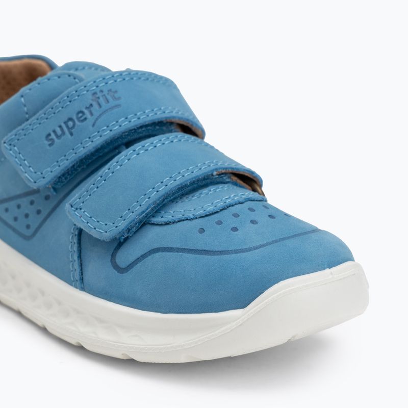Superfit Breeze hellblau/gelb Kinderschuhe 7