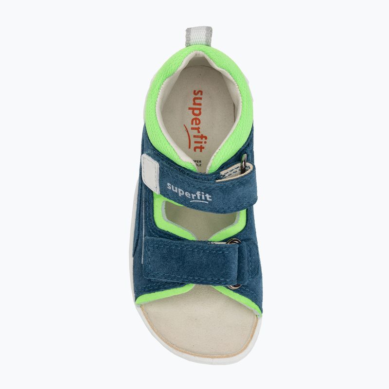 Superfit Kindersandalen Flow blau/hellgrün 5