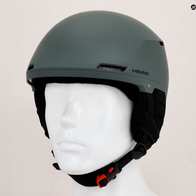 HEAD Compact Evo nightgreen Skihelm 8