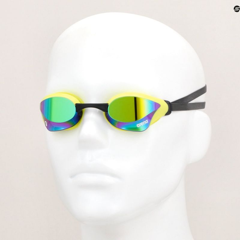 Arena Schwimmbrille Cobra Core Swipe Mirror smaragd/cyber lime 7