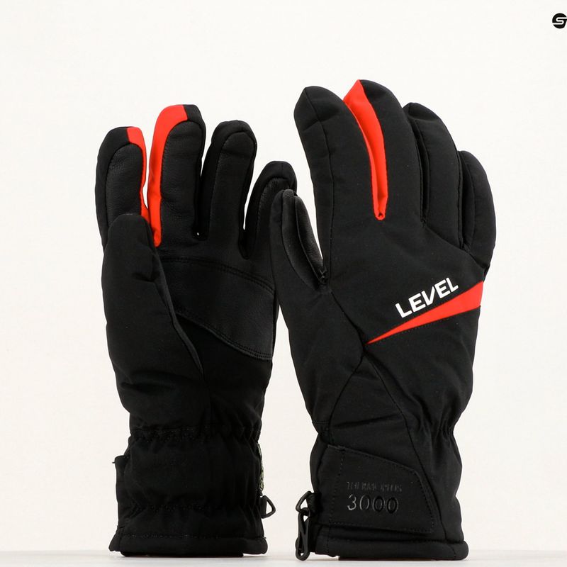 Herren-Skihandschuhe Level Alpine rot 7