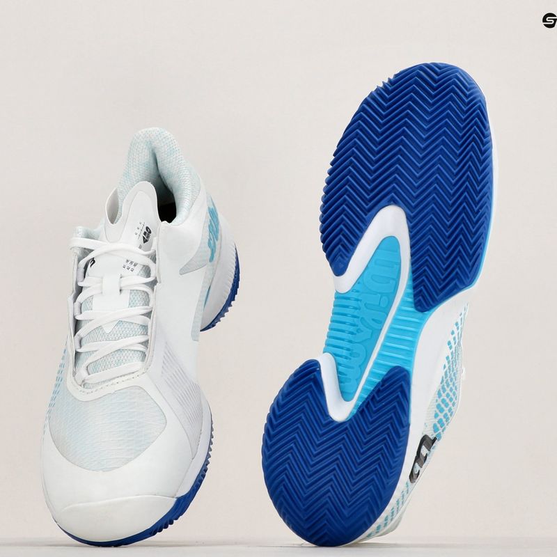 Herren Tennisschuhe Wilson Kaos Swift 1.5 Clay weiß/blau atoll/lapis blau 8
