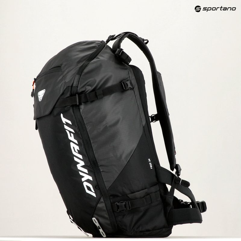 DYNAFIT Free 34 l skifähiger Rucksack schwarz aus 10