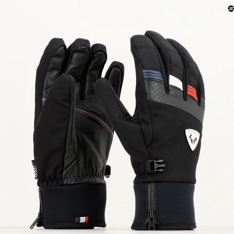 Herren-Skihandschuh Rossignol Strato Impr schwarz 7