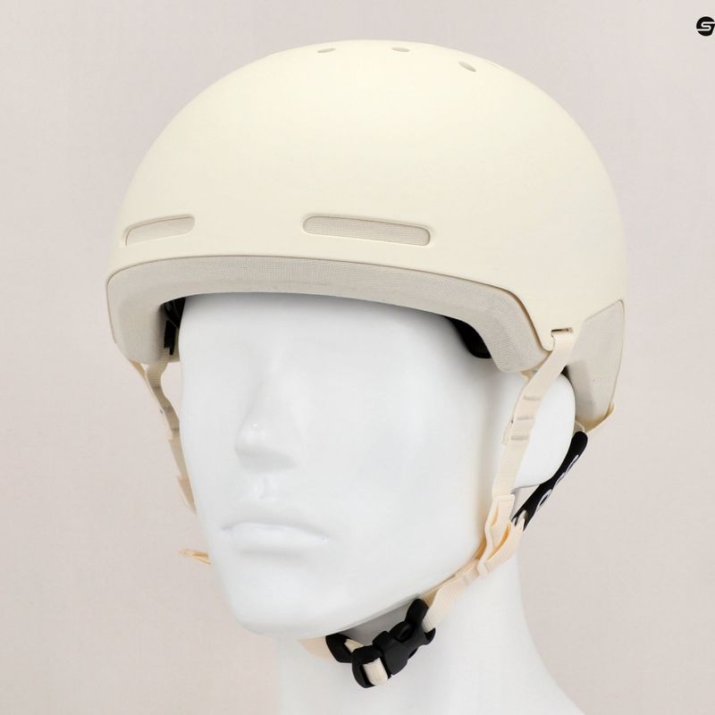 Skihelm POC Calyx selentine off-white matt 15