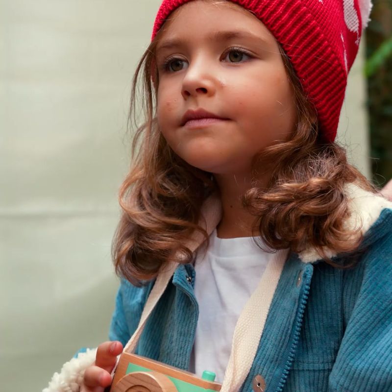 KID STORY Kinder Wintermütze Merino süßes Herz 8