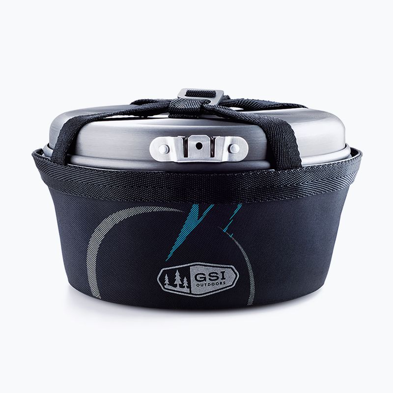 GSI Outdoors Pinnacle Base Camper Kleines eloxiertes Topfset 50182 2