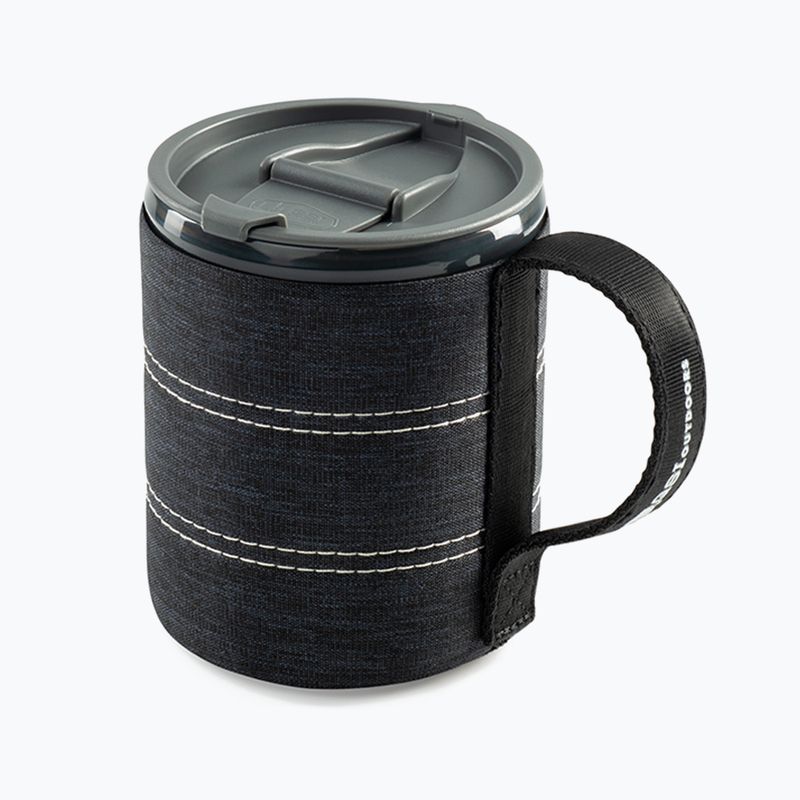 GSI Outdoors Infinity Backpacker Mug 550 ml schwarz 75285 Thermobecher