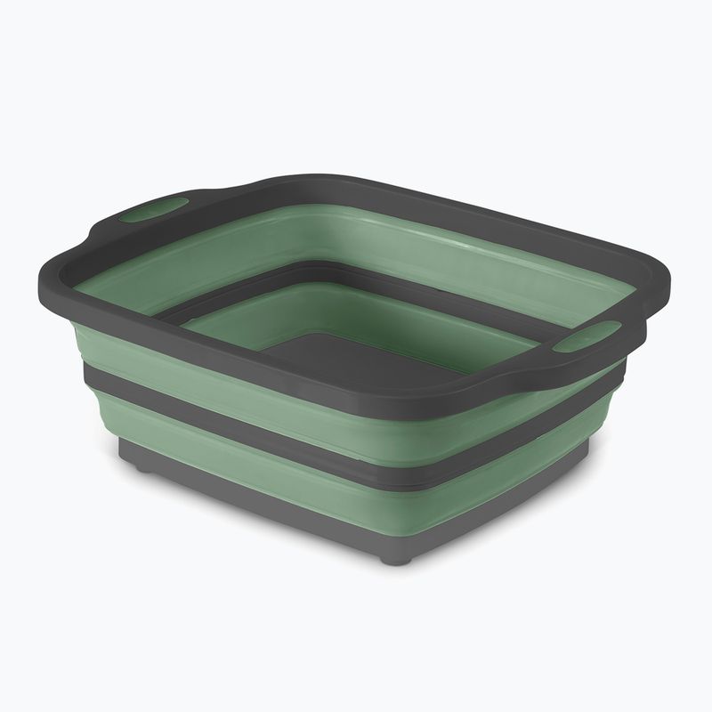 GSI Outdoors Escape Zusammenklappbares Waschbecken zum Wandern 8 l grün