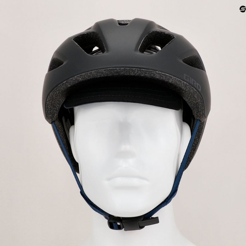 Giro Cormick Integrated MIPS XL Fahrradhelm mattschwarz/dunkelblau 9