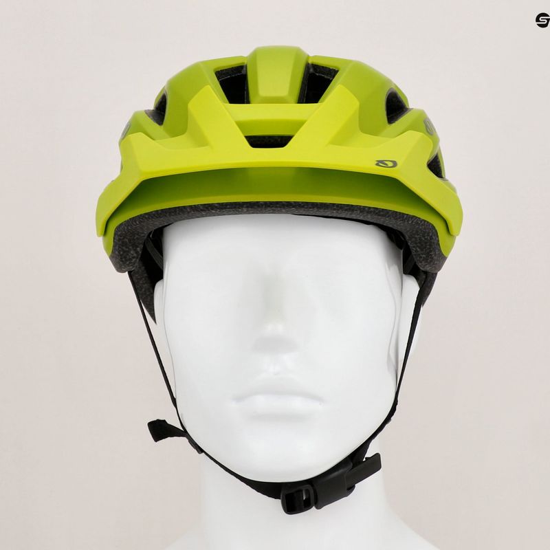 Giro Fixture II matt ano lime Fahrradhelm 9