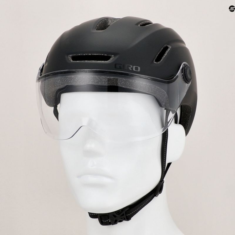 Giro Evoke Shield Integrated MIPS Fahrradhelm mattschwarz 12