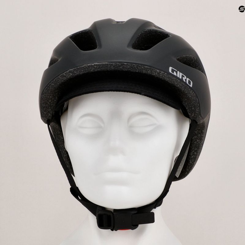 Giro Trella Integrated MIPS Fahrradhelm matt schwarz silber 10