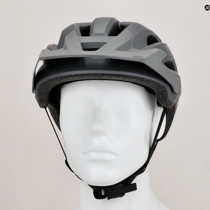 Giro Fixture II XL matt titanfarbener Fahrradhelm 9