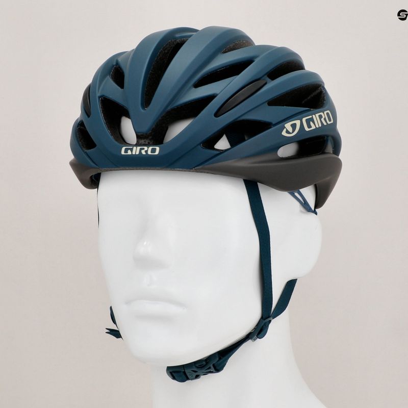 Giro Syntax matt harbor blau Fahrradhelm 10