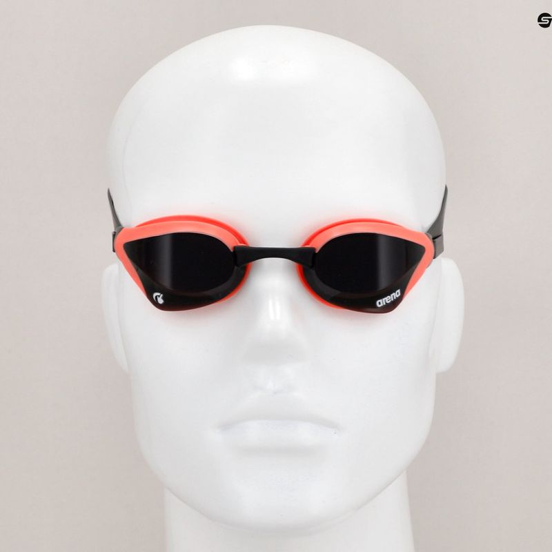 Arena Schwimmbrille Cobra Core Swipe smoke/coral 10