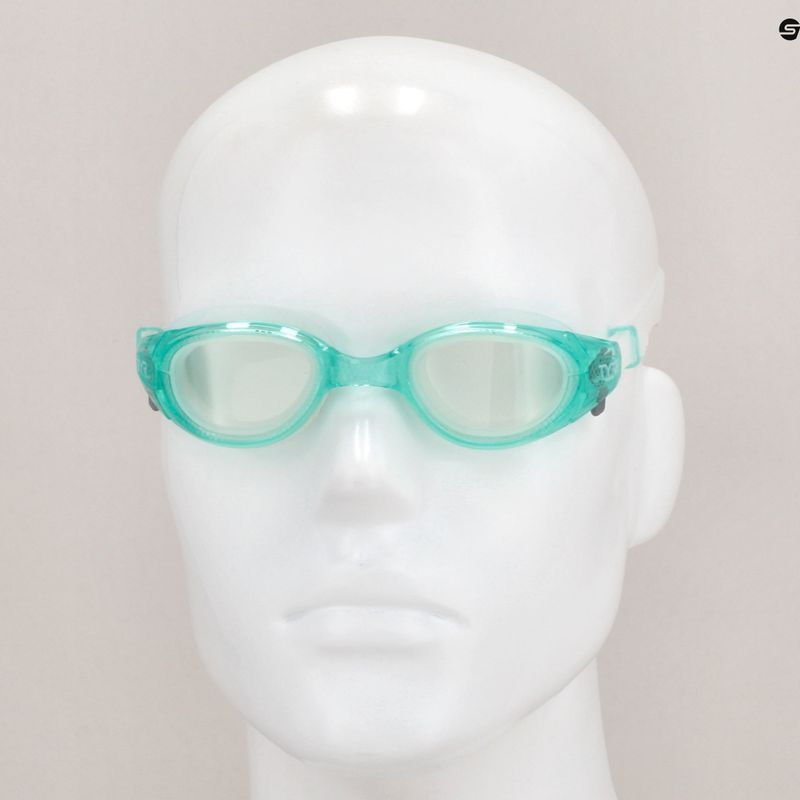 Damen Schwimmbrille TYR Special Ops 3.0 Femme Transition klar/mint 7