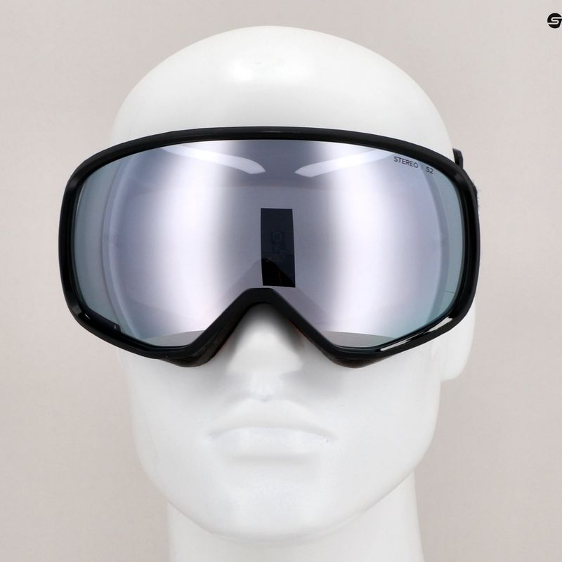 Atomic Revent Stereo schwarz/silberne Skibrille 7