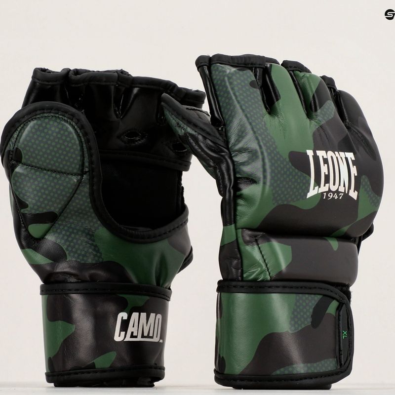 LEONE 1947 Camouflage MMA grün GP120 Grappling Handschuhe 16