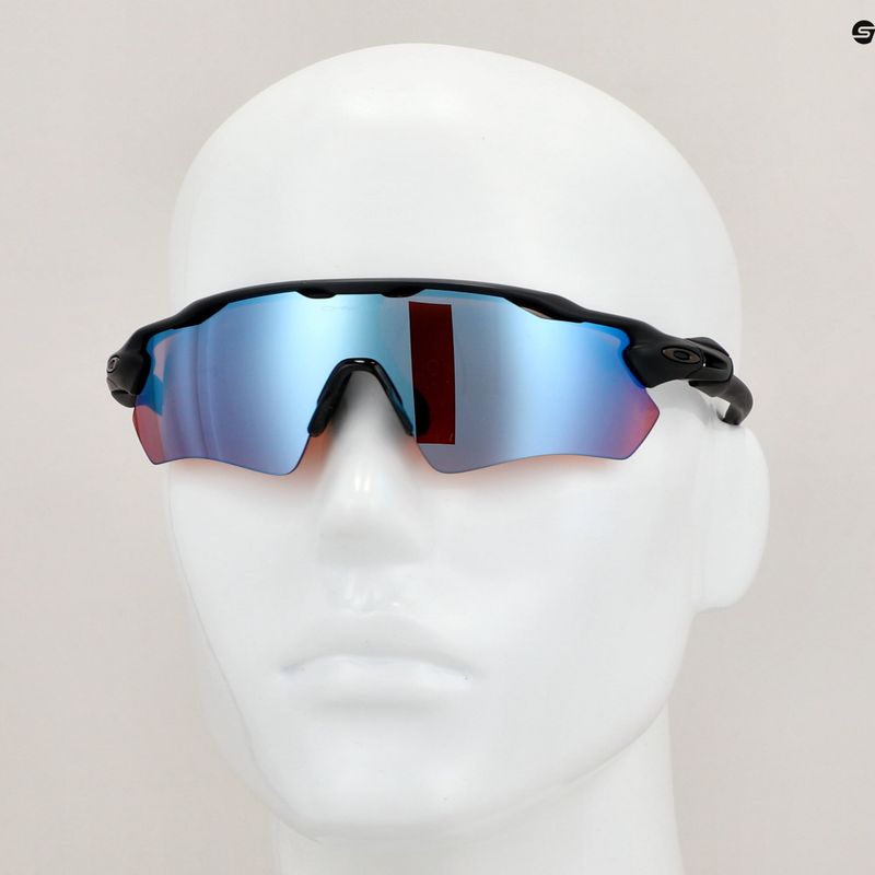 Oakley Radar EV Pfad Radfahren Brille schwarz/blau 0OO9208 7