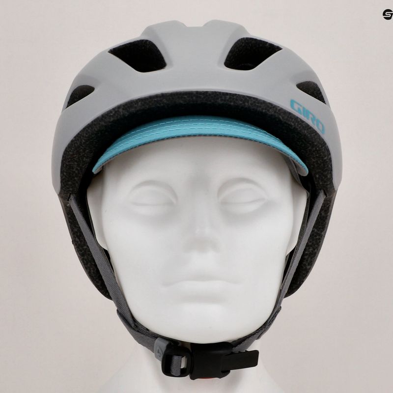 Giro Trella Integrated MIPS Fahrradhelm matte grau dunkel teal 10