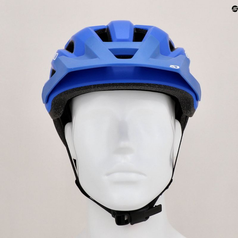 Giro Fixture II Fahrradhelm matte trim blau 9