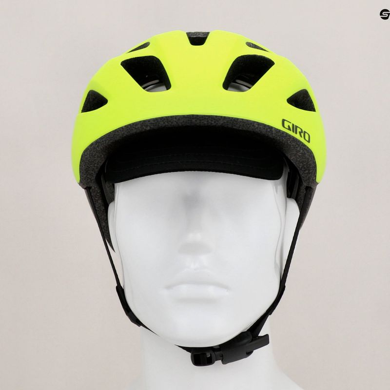 Giro Cormick Integrated MIPS Fahrradhelm mattes Highlight gelb schwarz 8