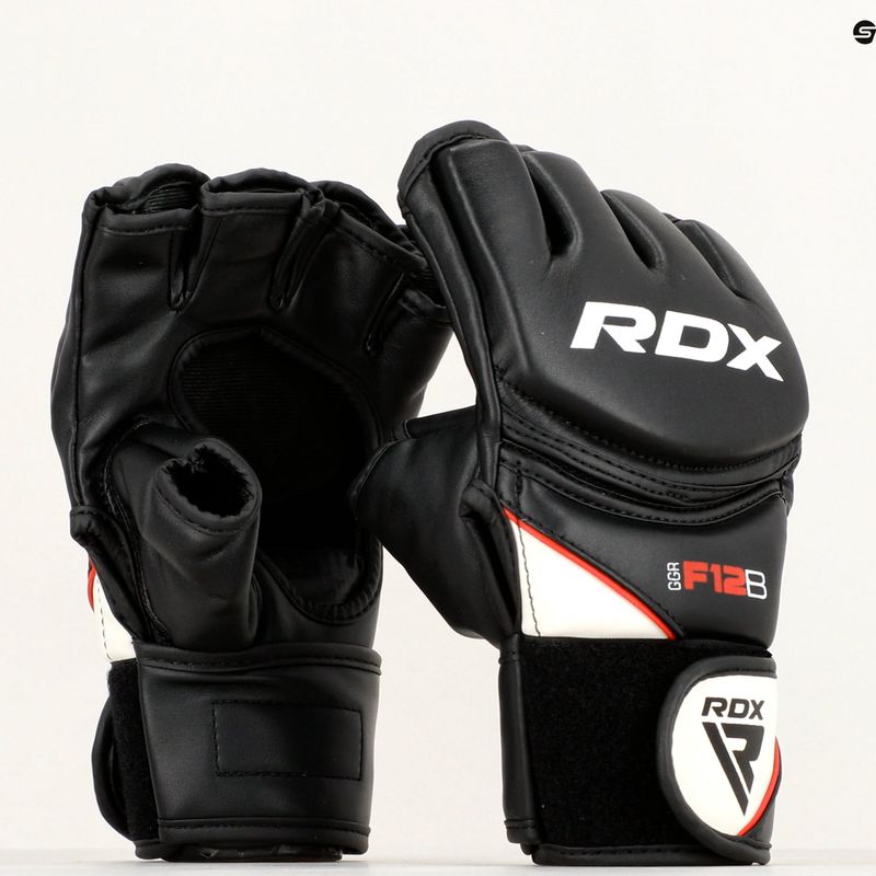 RDX New Model Grappling Handschuhe schwarz GGR-F12B 11