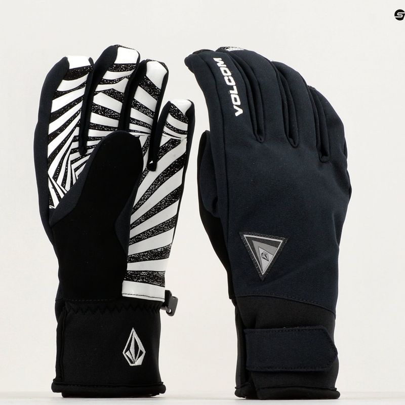 Herren Snowboard-Handschuhe Volcom V.Co Nyle schwarz 10