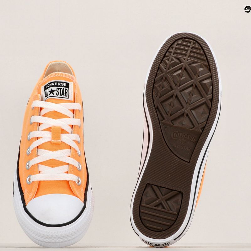 Converse Chuck Taylor All Star Ox Pfirsich Balken Turnschuhe 8