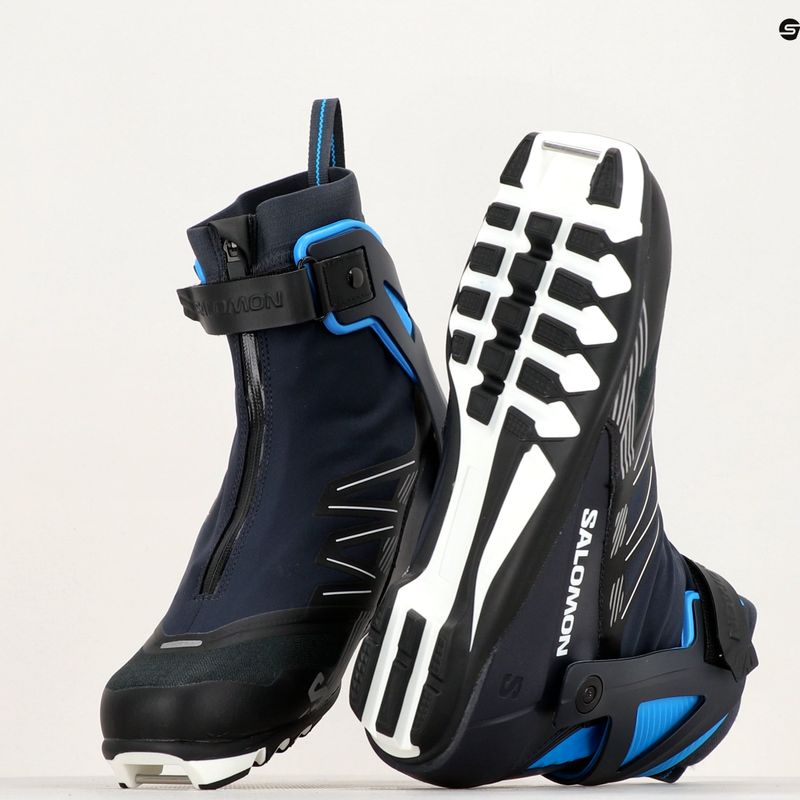 Herren Langlaufschuhe Salomon RS8 Prolink dark navy/schwarz/process blue 12